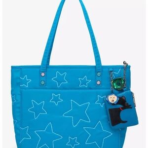 Coraline Stars Quilted Tote Bag